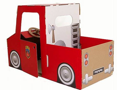 Camión de juguete de cartón Maison Artist